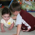Get out of my way Nick, I'm after the baby wipes